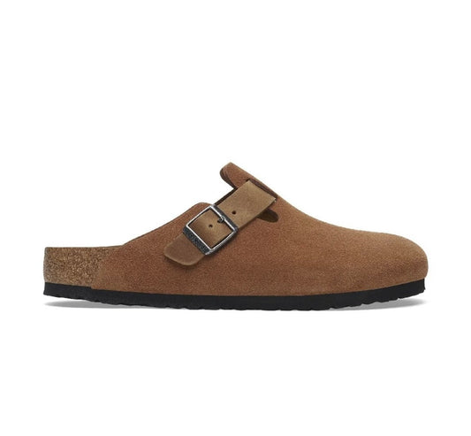 נעלי Birkenstock Boston Brown מקוריות בעיצוב אופנתי עכשווי לקידום אתר