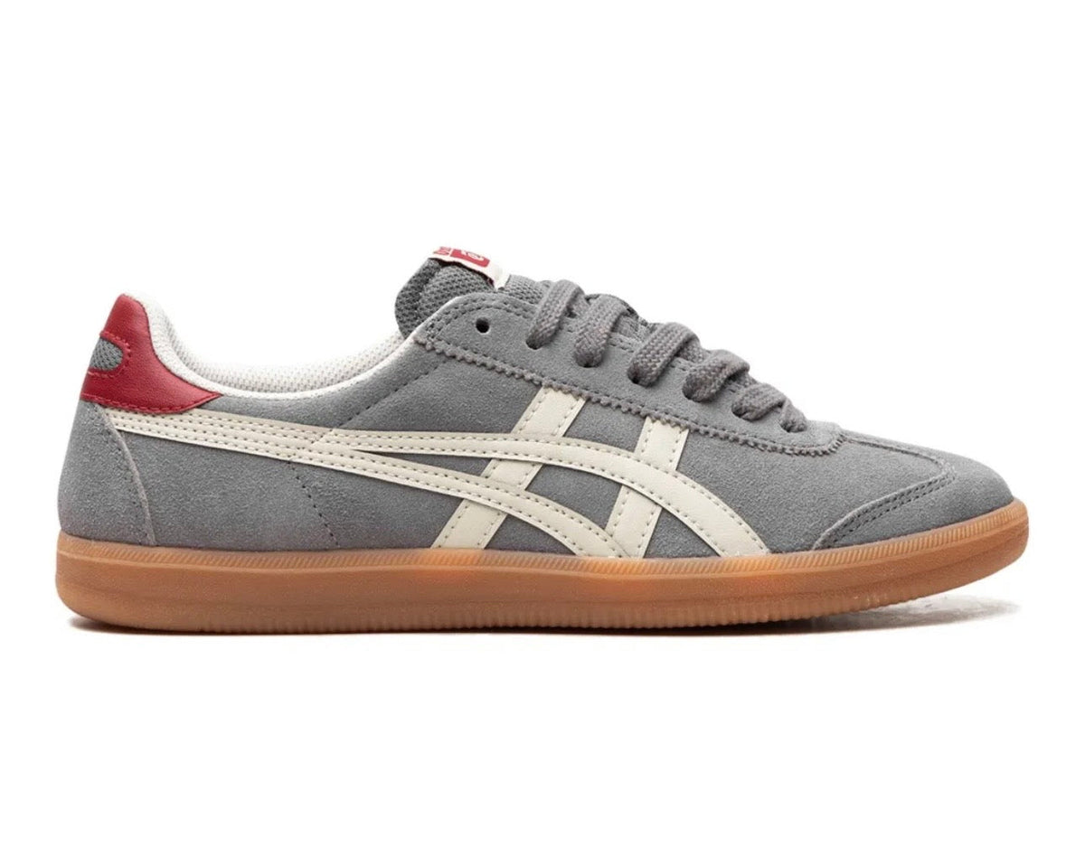 נעלי Onitsuka Tiger Tokuten grey red מקוריות בעיצוב אופנתי עכשווי לקידום אתר