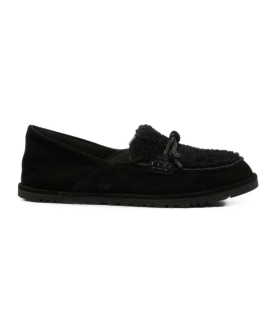 Ugg Zora shearling-trim Triple Black