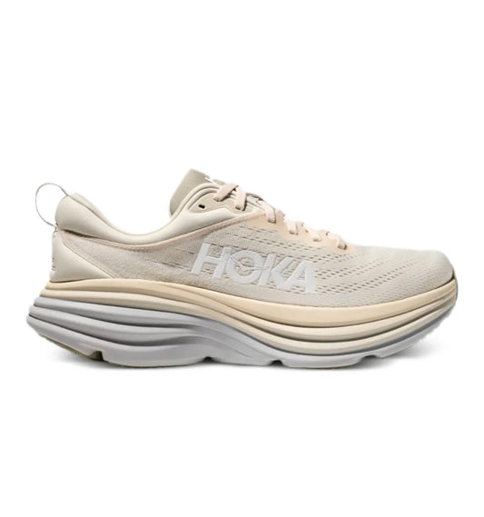 נעלי HOKA Bondi 9 Cream מקוריות בעיצוב אופנתי עכשווי לקידום אתר