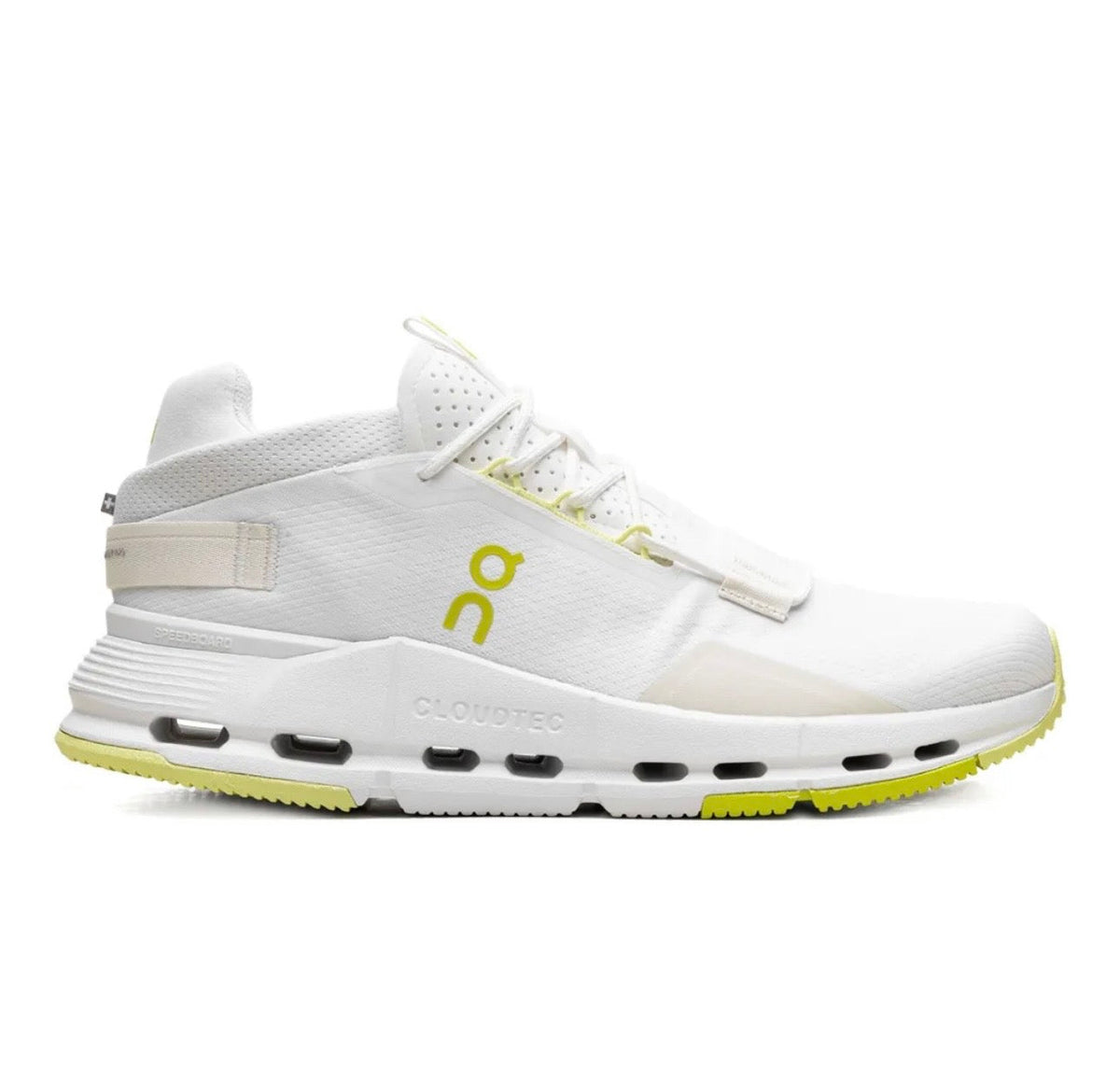 נעלי On Cloudnova White Yellow מקוריות בעיצוב אופנתי עכשווי לקידום אתר