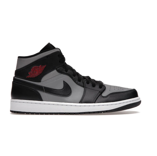 נעלי Air Jordan 1 Mid Shadow Red מקוריות בעיצוב אופנתי עכשווי לקידום אתר