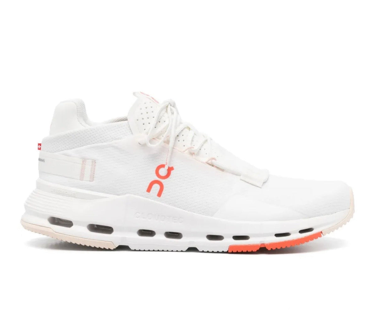 נעלי On Cloudnova White Red מקוריות בעיצוב אופנתי עכשווי לקידום אתר
