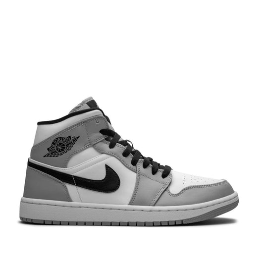 נעלי Air Jordan 1 Mid ‘Smoke Grey מקוריות בעיצוב אופנתי עכשווי לקידום אתר