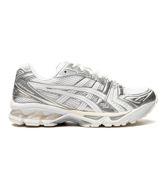 נעלי Asics x JJJJound Gel-Kayano 14 "Silver/White" מקוריות בעיצוב אופנתי עכשווי לקידום אתר