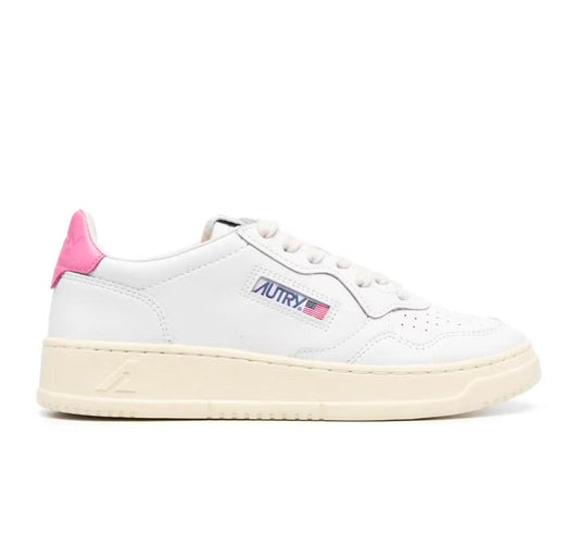 נעלי Autry White Pink מקוריות בעיצוב אופנתי עכשווי לקידום אתר