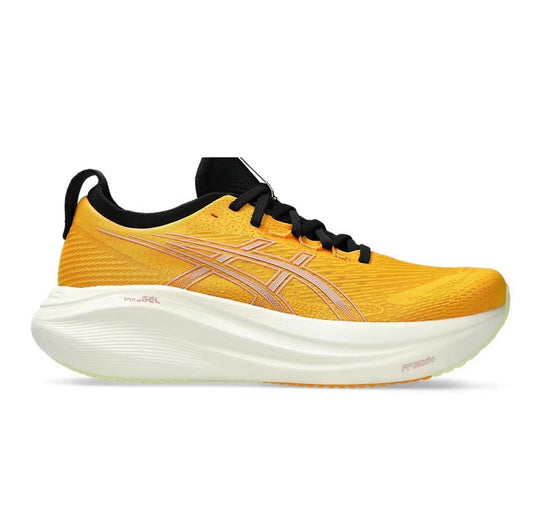 נעלי Asics Nimbus 27 Yellow מקוריות בעיצוב אופנתי עכשווי לקידום אתר