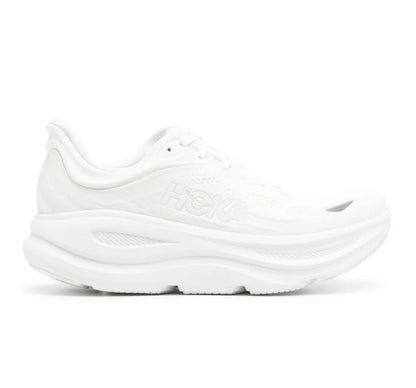 נעלי Hoka Bondi 9 Triple White מקוריות בעיצוב אופנתי עכשווי לקידום אתר