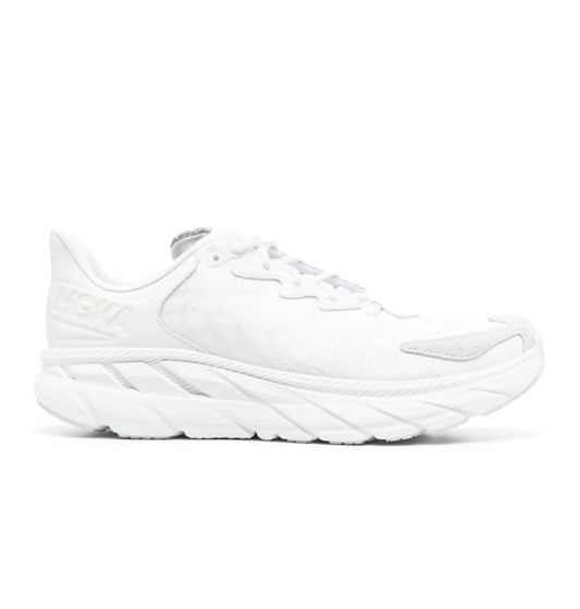 נעלי HOKA Clifton 9 Triple White מקוריות בעיצוב אופנתי עכשווי לקידום אתר