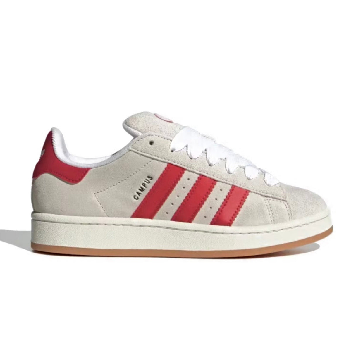 נעלי Adidas campus grey red מקוריות בעיצוב אופנתי עכשווי לקידום אתר
