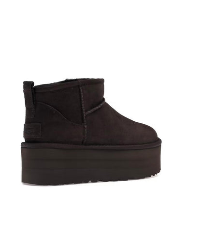 Ugg classic ultra mini platform boots black