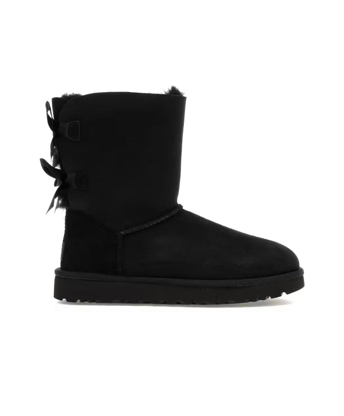 נעלי Ugg Bailey bow II boots black מקוריות בעיצוב אופנתי עכשווי לקידום אתר