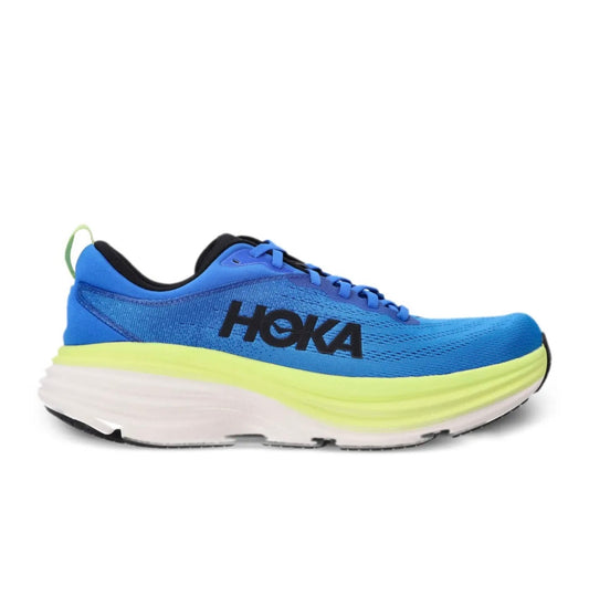 נעלי HOKA Bondi 8 Blue Yellow מקוריות בעיצוב אופנתי עכשווי לקידום אתר