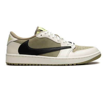 נעלי Jordan 1 Travis Scott Low Golf מקוריות בעיצוב אופנתי עכשווי לקידום אתר