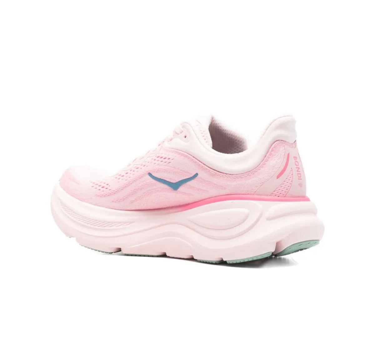 Hoka Bondi 9 Pink Blue