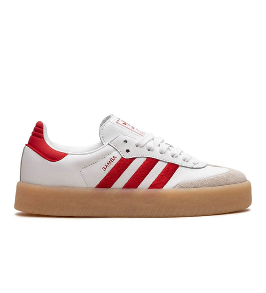 נעלי Adidas Samba Platform White Red מקוריות בעיצוב אופנתי עכשווי לקידום אתר
