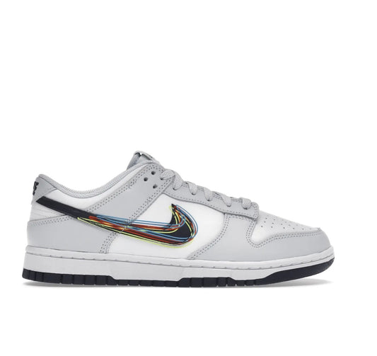 נעלי Nike Dunk Low 3D Swoosh מקוריות בעיצוב אופנתי עכשווי לקידום אתר