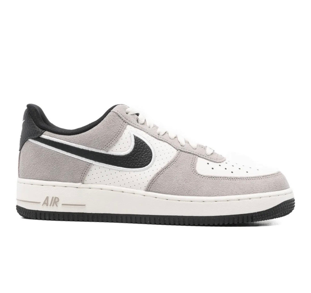 נעלי Nike AIR FORCE 1 Grey Black מקוריות בעיצוב אופנתי עכשווי לקידום אתר