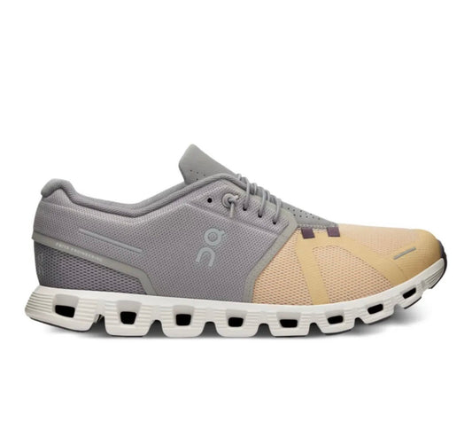 נעלי On cloud 5.0 grey yellow מקוריות בעיצוב אופנתי עכשווי לקידום אתר