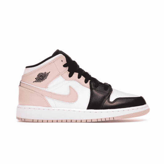 נעלי Air Jordan 1 Mid Arctic Pink Black מקוריות בעיצוב אופנתי עכשווי לקידום אתר