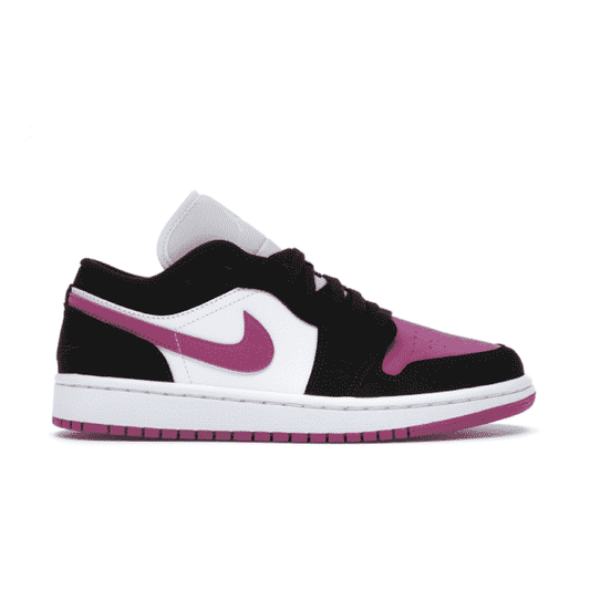 נעלי Air Jordan 1 Low Black Cactus Flower מקוריות בעיצוב אופנתי עכשווי לקידום אתר