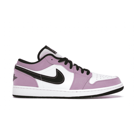 נעלי Air Jordan 1 Low SE Violet Shock White מקוריות בעיצוב אופנתי עכשווי לקידום אתר