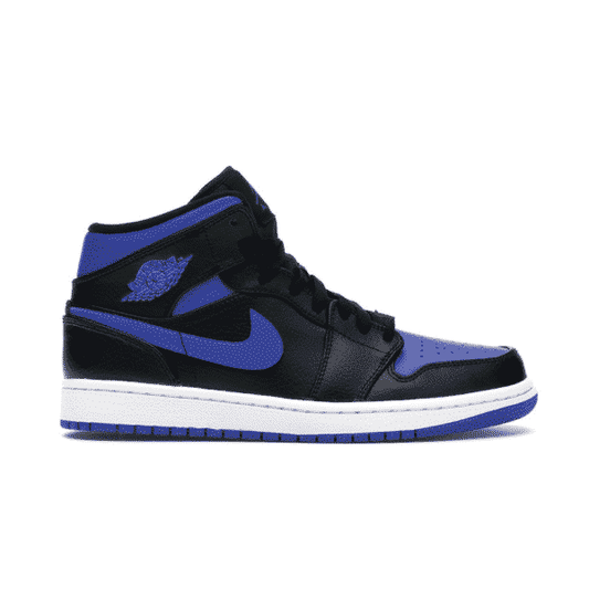 נעלי Air Jordan 1 Mid Royal מקוריות בעיצוב אופנתי עכשווי לקידום אתר