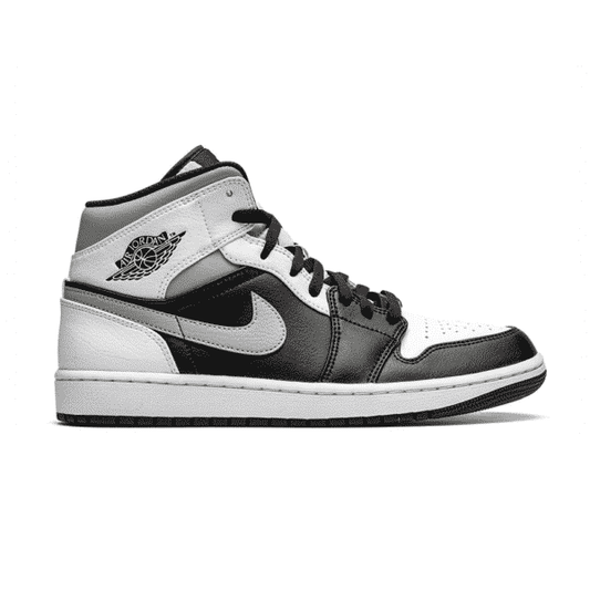 נעלי Air Jordan 1 Mid Black Grey מקוריות בעיצוב אופנתי עכשווי לקידום אתר