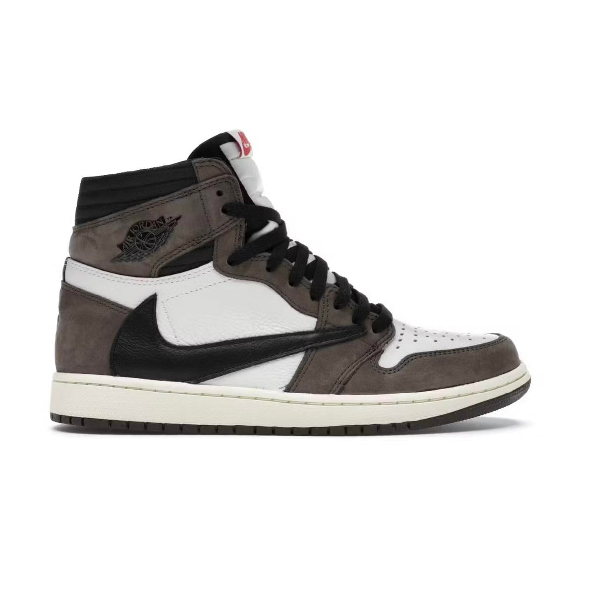 נעלי Air Jordan 1 High OG Travis Scott מקוריות בעיצוב אופנתי עכשווי לקידום אתר