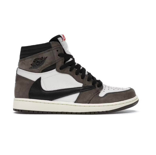 נעלי Air Jordan 1 High OG Travis Scott מקוריות בעיצוב אופנתי עכשווי לקידום אתר
